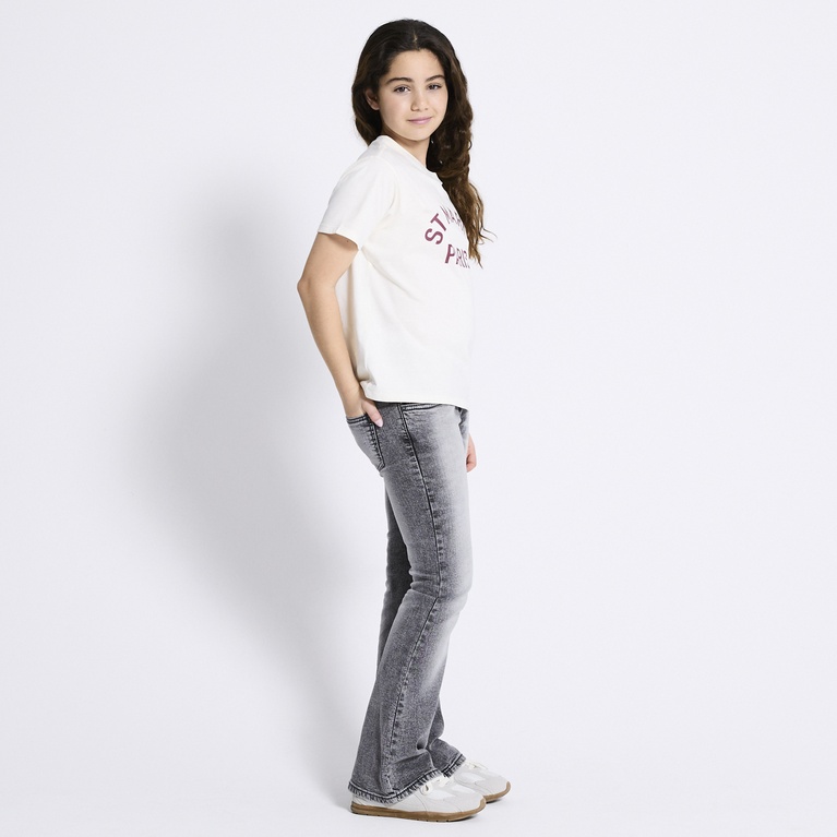 Printed tee "Dusty star" White 7